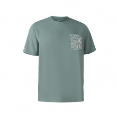 T-shirt con tasca Sea Doo Technical Fishing, uomo
